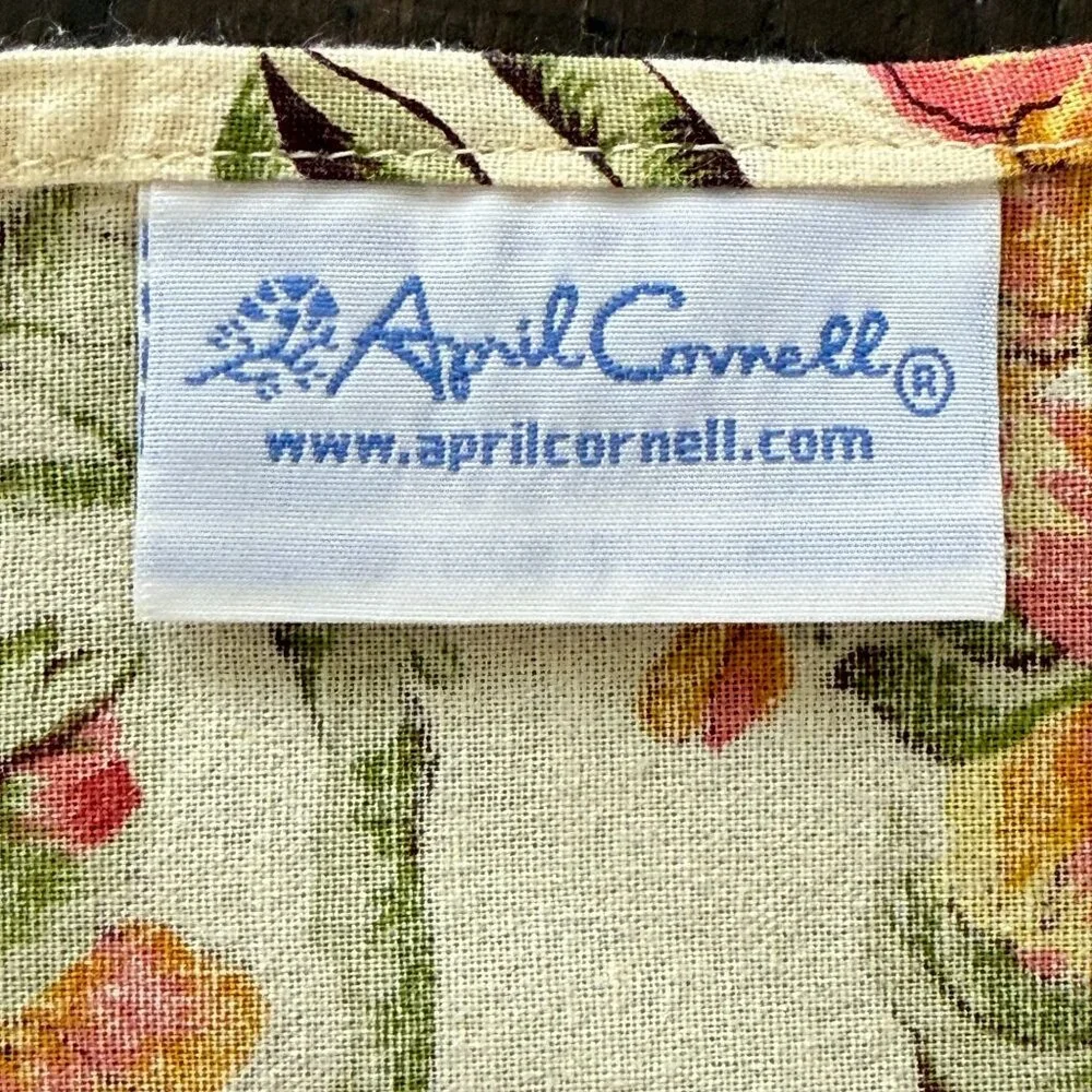 April Cornell Floral & Fruit Cotton Napkins, Set Of 6 - Picture 5 of 6